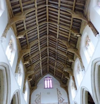 Beeston-next-Mileham, church roof